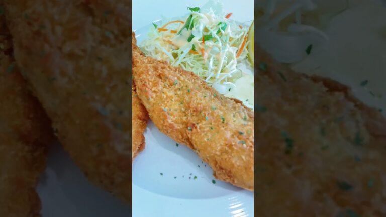 白身魚フライタルタルソース