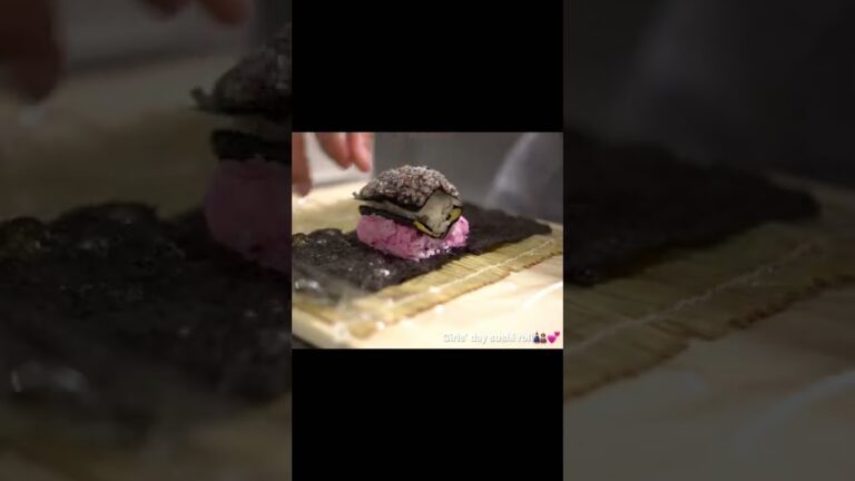 Girls’ day sushi roll ひな祭りデコ巻き寿司 #shorts