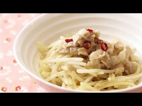 豚もやしにんにく炒め