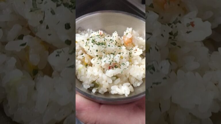 炊飯器でエビピラフ#エビピラフ#ピラフ#炊飯器#料理#漁師#menu#story