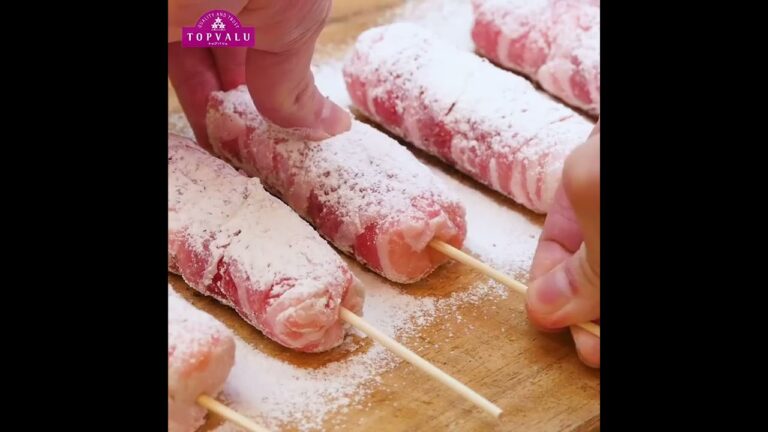 【トップバリュ】のびーる！ちくチー肉巻きカツ