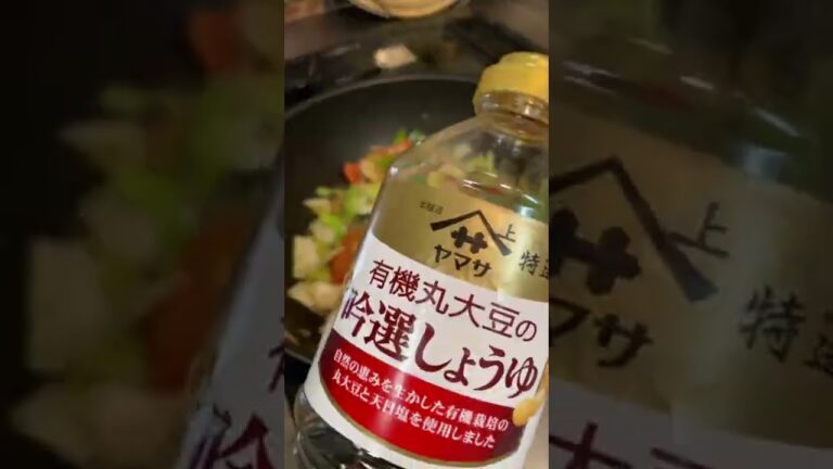 米泥棒、サバ缶のスタミナ炒め#shorts