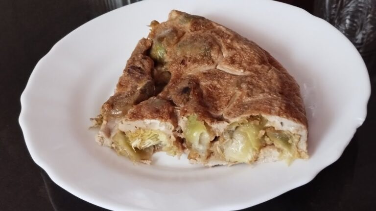 Tortilla de alcachofas 😋😋👍❤️