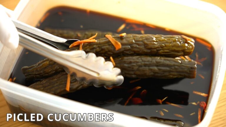 【きゅうりの一本漬け】みりんで作るポリポリきゅうり漬け｜砂糖は使わない｜ごはんのお供・お酒のおつまみにも最高