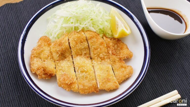 【基本のレシピ】むね肉でサクッとやわらか！基本の「チキンカツ」のレシピ 作り方