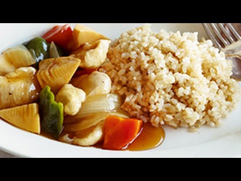 鶏ささみと野菜の黒酢あん仕立て