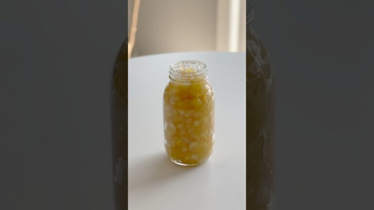 Fall Apple Compote: 3 ingredients only! #shorts