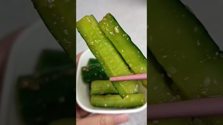 焼肉のタレ万能！きゅうりのタレ漬け