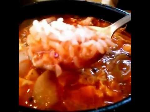 コリアタウンでスンドゥブチゲ♪