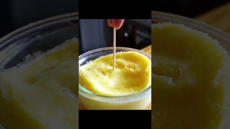 レンジで3分！材料3つで蒸しパン作り方✨