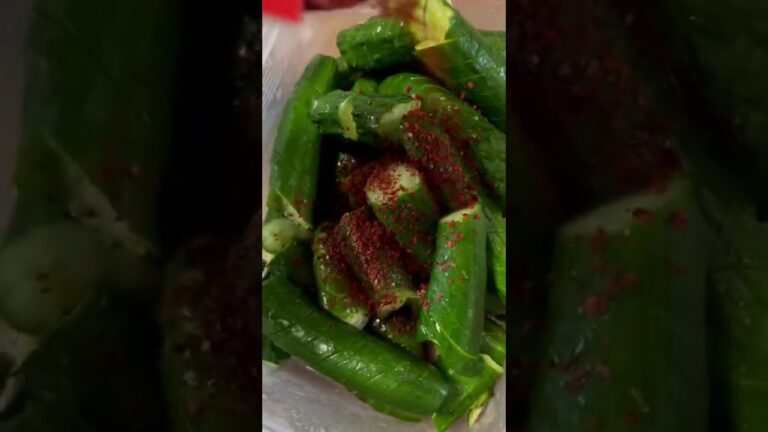 🥒Spicy cucumber kimchi 🥒やみつききゅうりのキムチ
