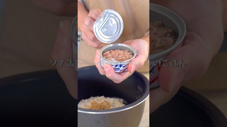 思わず掻き込みたくなるほどの絶品！究極のツナ炊き込みごはん