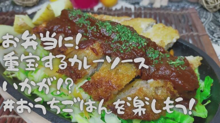 カレーソースはいかがでしょう【おうちごはん】