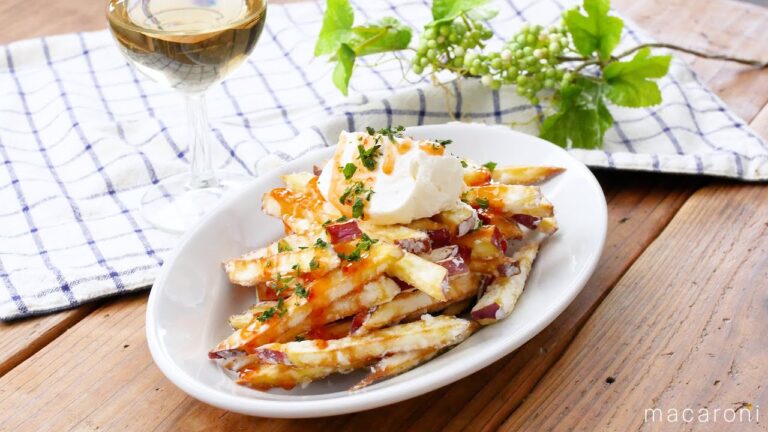 【やみつきフライドさつまいも】この組み合わせ、悪魔的…！あまじょっぱさがやみつき♪｜macaroni（マカロニ）