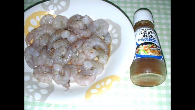 電子レンジでエビ（生）を「チンチン」してみる