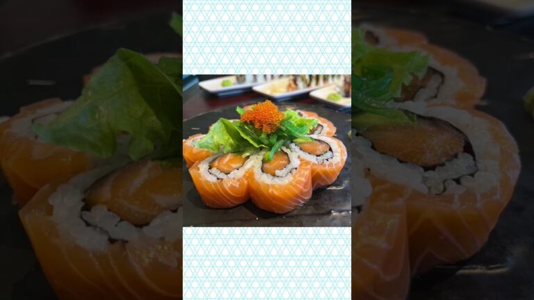 折詰寿司　サーモンロール　海鮮丼　　　Sushi-box  Salmon roll   Seafood donburi