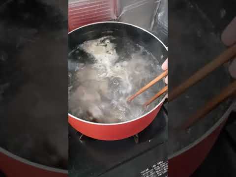 初めてテールスープを作りました‼️