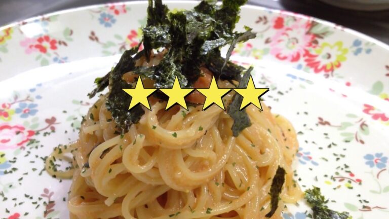 【まぜるだけ】生たらこパスタ