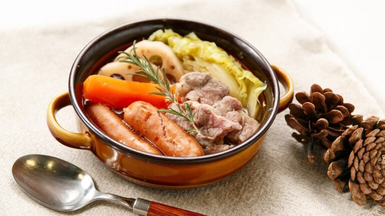 炊飯器で楽々！しょうが風味のポカポカポトフ