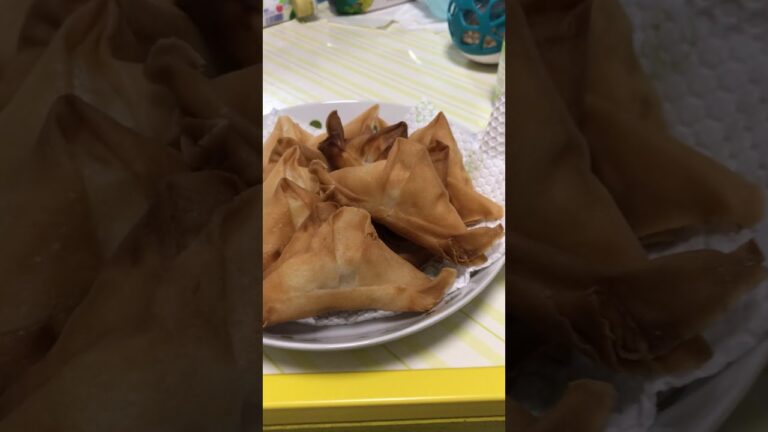 【こどもの日の創作料理】兜型の春巻の巻！