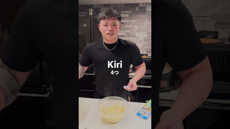 【これは女性ウケ間違いないっしょ】明太ポテサラ #マッチョ #元カレ #簡単レシピ #料理  #cooking