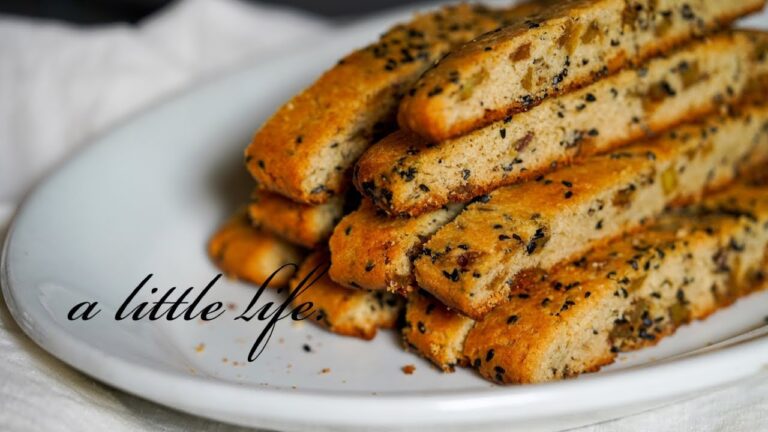 ［暮らしとレシピ］フロリダでの日常/ さつまいもソフトビスコッティの作り方/ 体に優しいおやつ