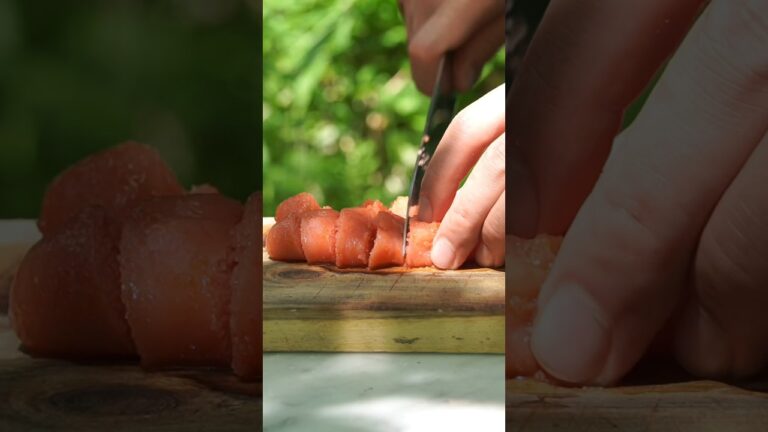 明太子の美味しい食べ方 #shorts #キャンプ飯