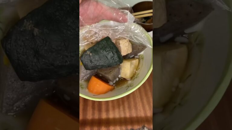【借金男】26歳貧乏人の時短節約和食朝ご飯 #shorts