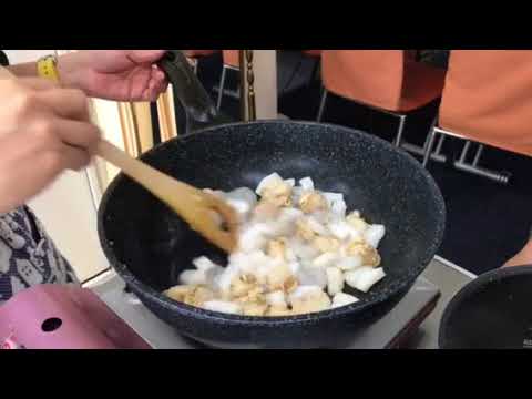 炊飯器で簡単！シーフードピラフ 〈1〉（DoCook 銀座料理教室）