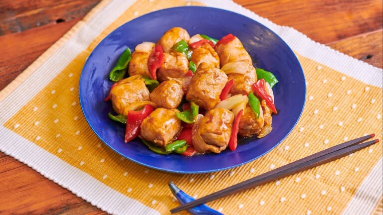 厚揚げのなんちゃって酢豚