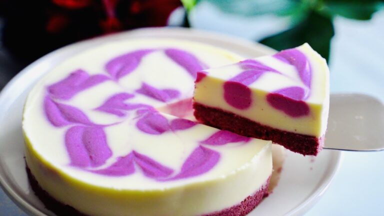 【オーブン不要！】フードプロセッサーで簡単に！レアチーズケーキの作り方