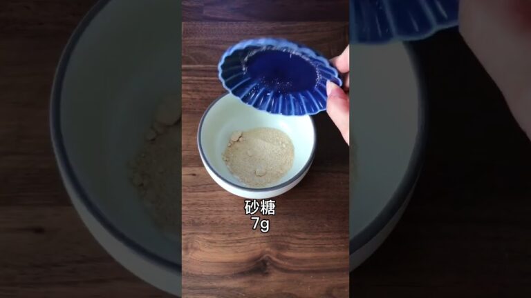 混ぜるだけでできる！みたらし団子