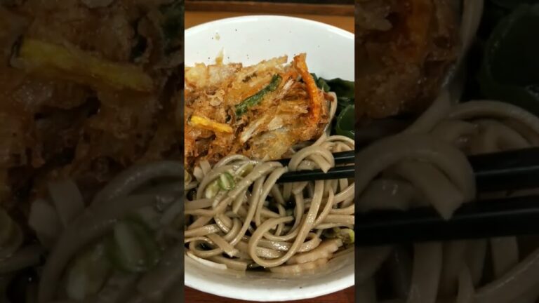 #蕎麦　#天ぷらそば　#美味い　#グルメ　#東京