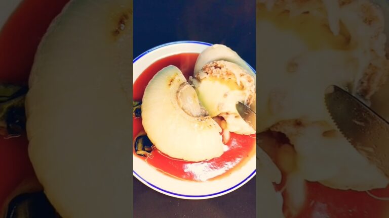 煮てね！玉ねぎまるごとハンバーグ的な物。#shrts #shorts