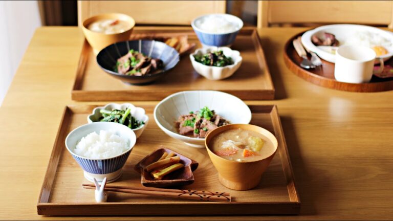 激安マグロで醤油麹煮！ぽりぽり大根も♪【和食・朝ごはん】