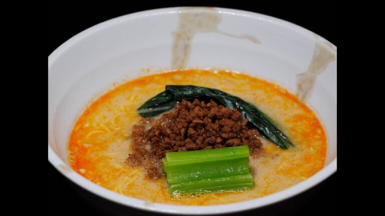 Reproで作る白ごま豆乳担々麺