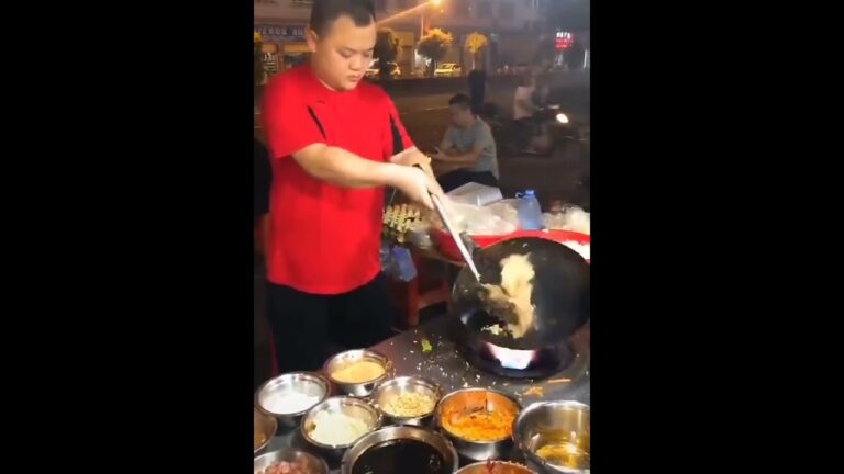 美味そう本場中国の『パラパラ炒飯』の作り方