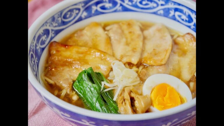 インスタント醤油ラーメンの作り方　How to make Maruchan's soy sauce ramen noodles