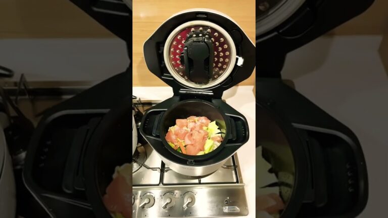 ホットクック／朝に朝食を作らない方法／鶏むね肉&きのこの野菜スープ#Shorts #簡単レシピ #シュガーフリー #グルテンフリー