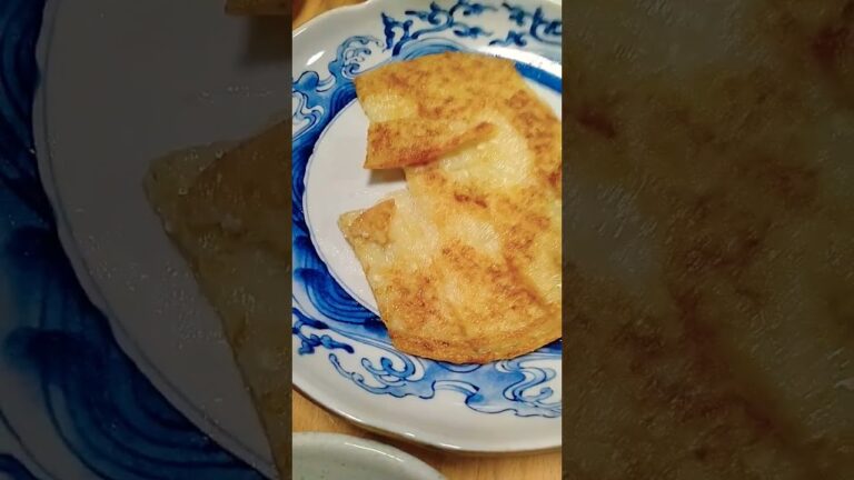 豆腐と鶏ガラで作る『豆腐チヂミ』がモッチもちでマジ旨い！⑥　2023年9月29日