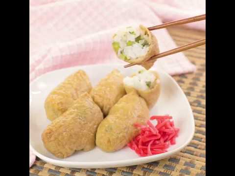 程よい塩味が食欲をそそる 野沢菜としらすのお稲荷さん ｜ moguna[モグナ]