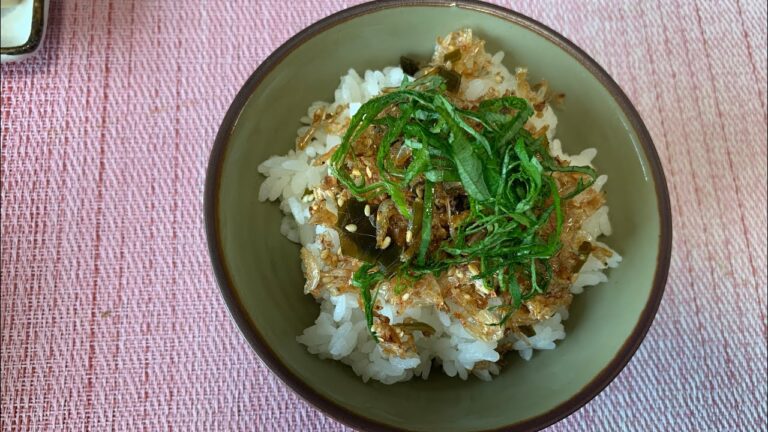 電子レンジで簡単。ふりかけ。