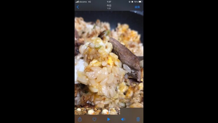 【深夜の飯テロ】フライパンのまま食え！ガリバタステーキピラフ🍖 #Shorts