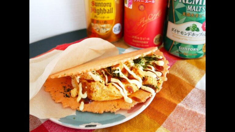 休日の #お手軽おつまみ 🍻大阪B級グルメをアレンジ！＜たません＞👩‍🍳 #shorts #レシピ