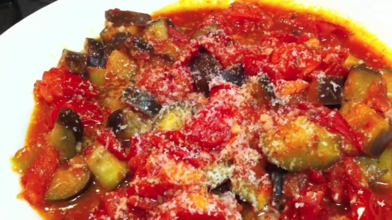 ナスとトマトのオレガノ炒め | Eggplant & Tomato with Oregano