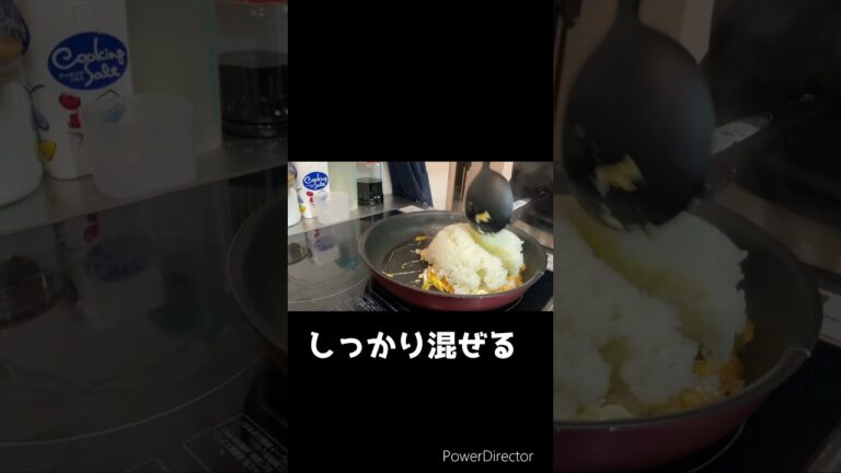 カニ炒飯を作る動画　＃炒飯　#炒飯レシピ　#簡単レシピ