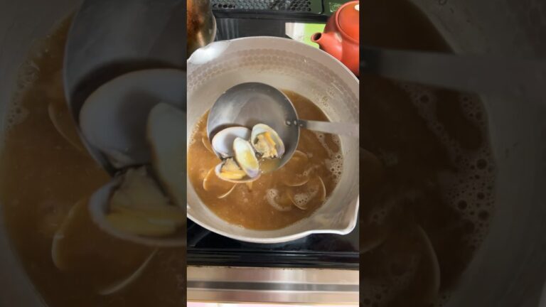 味噌汁はアサリ‼️ #家庭料理 #料理 #ご飯 #あさり