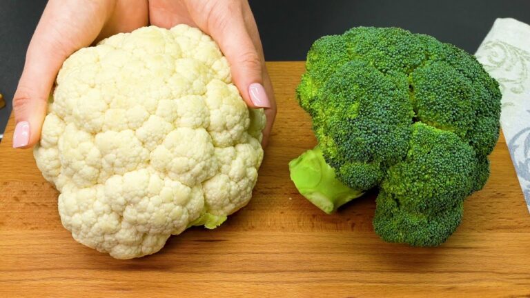 Guests from Spain taught me how to cook broccoli and cauliflower so delicious!