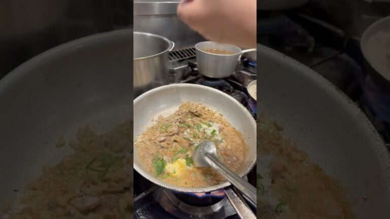Mushroom Risotto #foryou #food #cheffin #cooking #cookingshow #recipe #trending #viral #fyp #chef