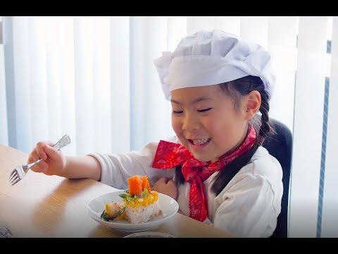 ケーキ型で簡単、お子さま ちらし寿司 【ひとりでできたよ vol.5】